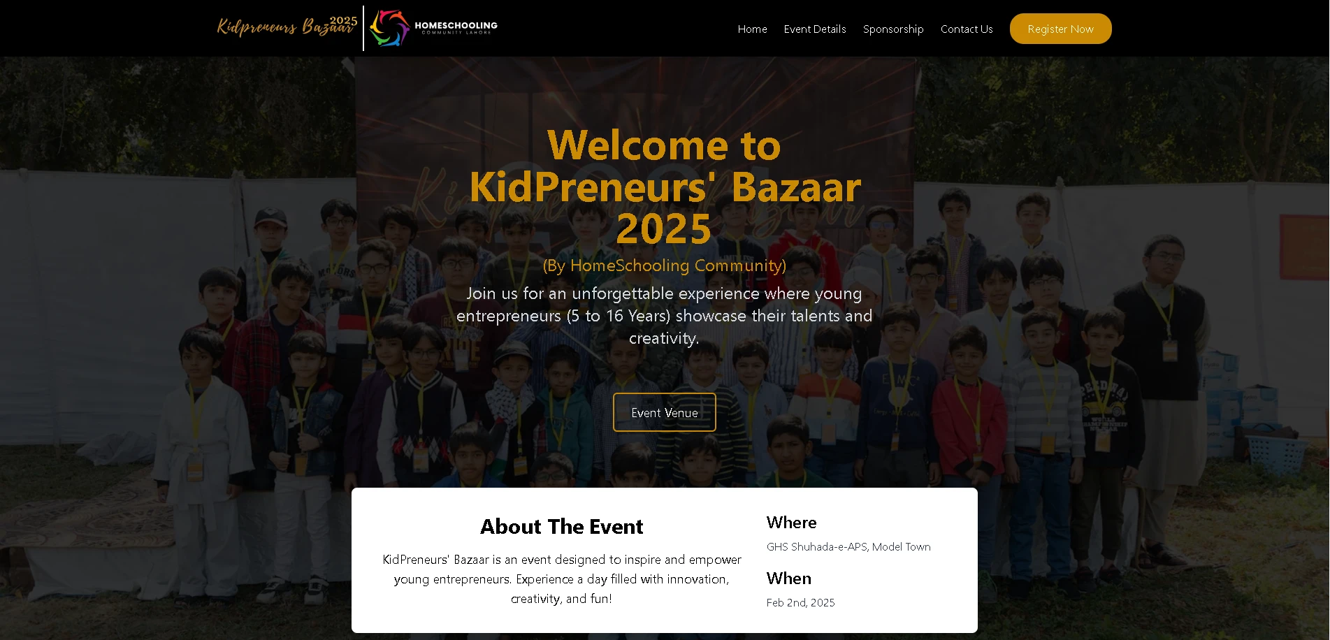 KidPreneurs’ Bazaar